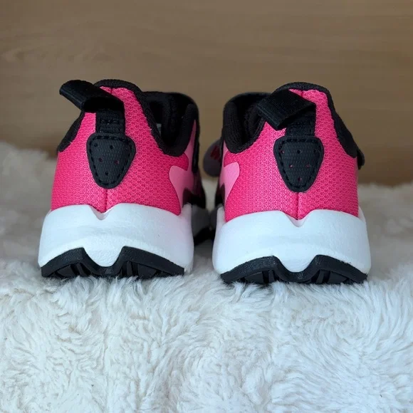 ✨$25✨NWT•New Balance Rave Run Toddler Kids' Sneakers | Black/Pink | 5T Wide - Picture 3 of 12